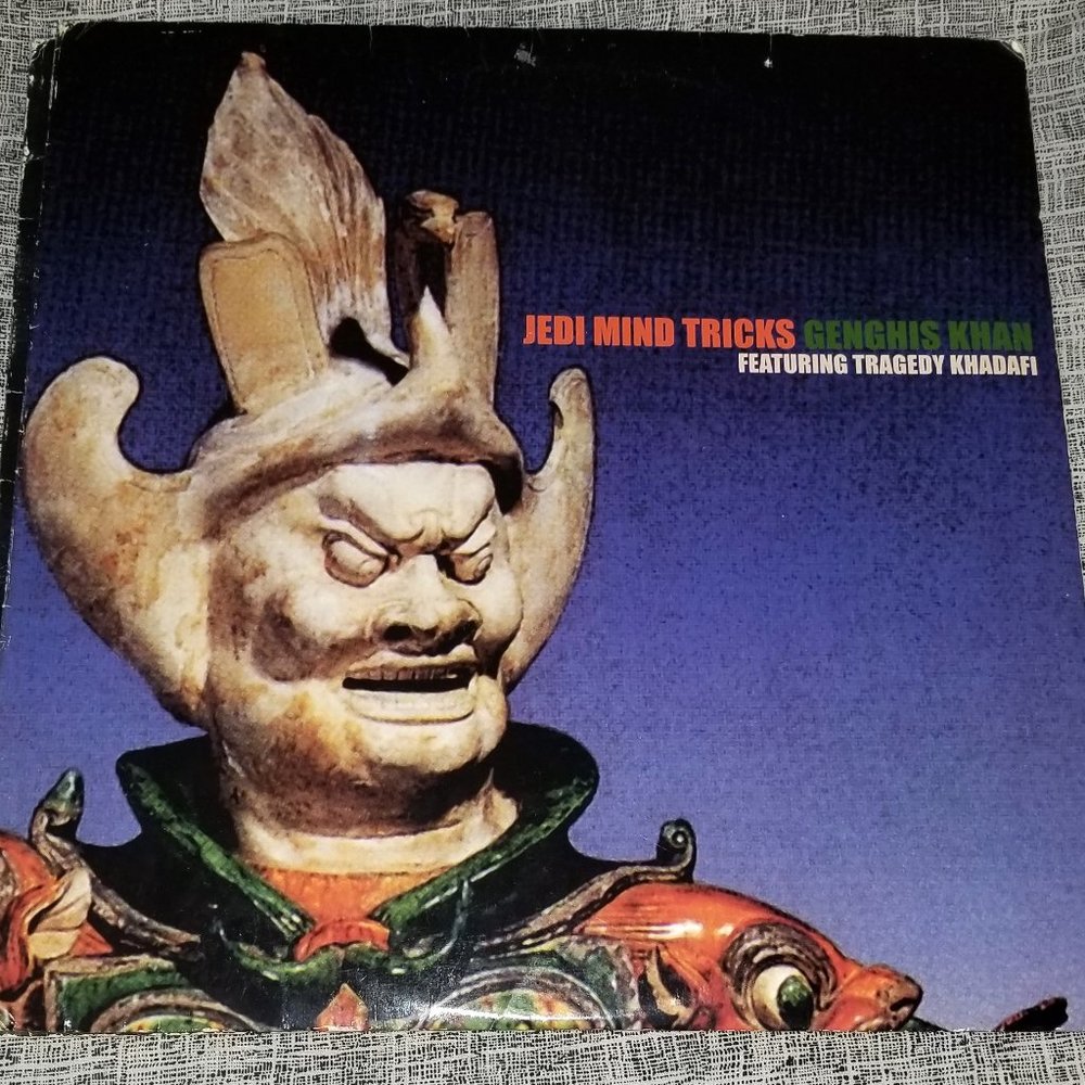 Rare Vintage Vinyl Record -JEDI MIND TRICKS - GENGHIS KHAN (12") 2003!!! RARE!!!